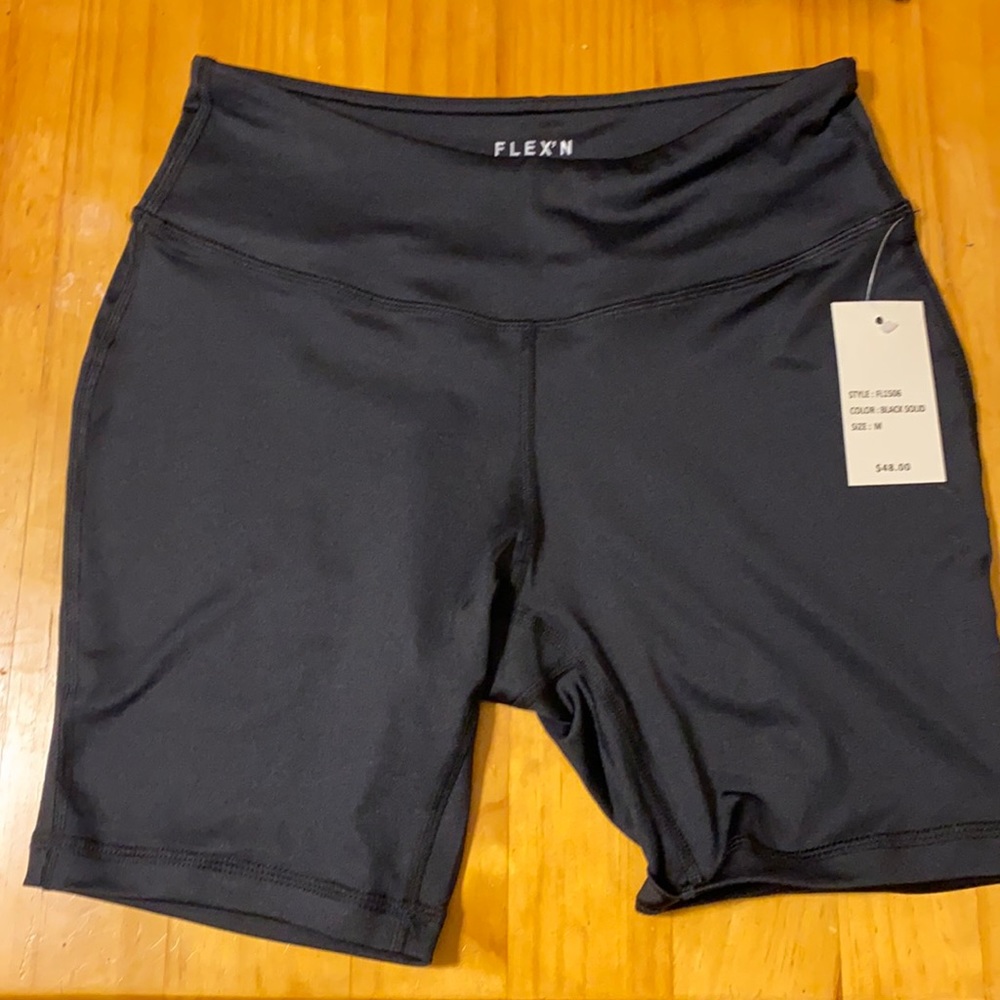 Spandex workout shorts